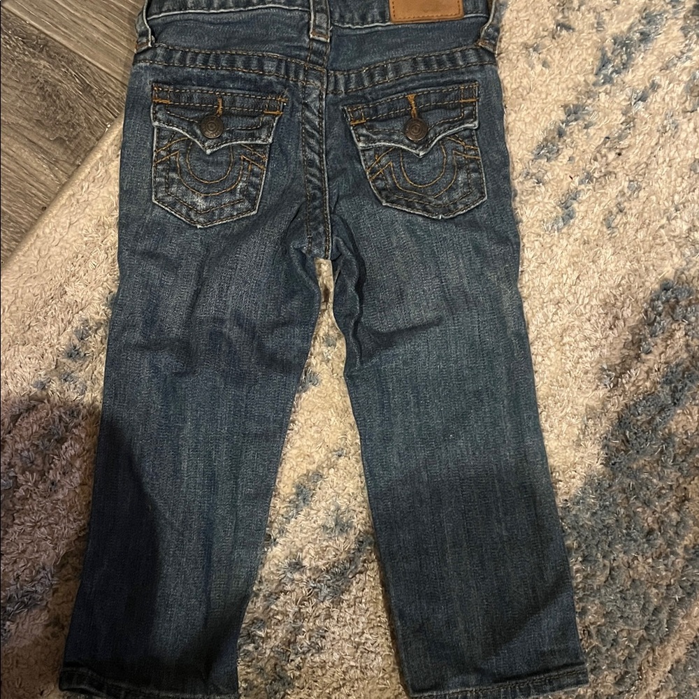 Boys size 3t kids true religion Blue Jeans